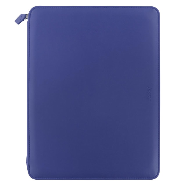 FILOFAX A4 Metropol Zip Folio Navy