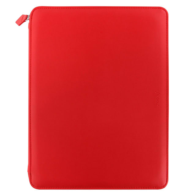 FILOFAX A4 Metropol Zip Folio Red