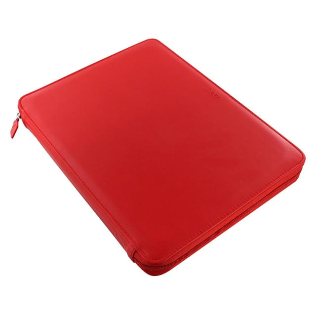 FILOFAX A4 Metropol Zip Folio Red