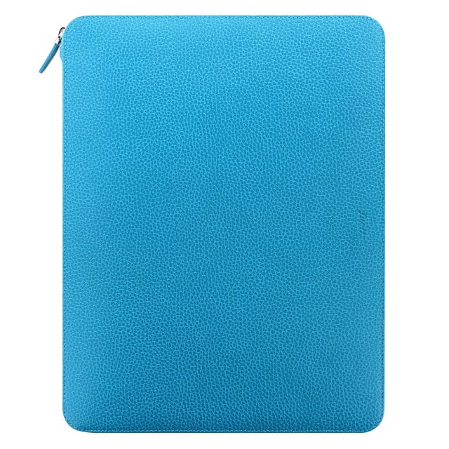 FILOFAX A4 Finsbury Zip Folio Aqua