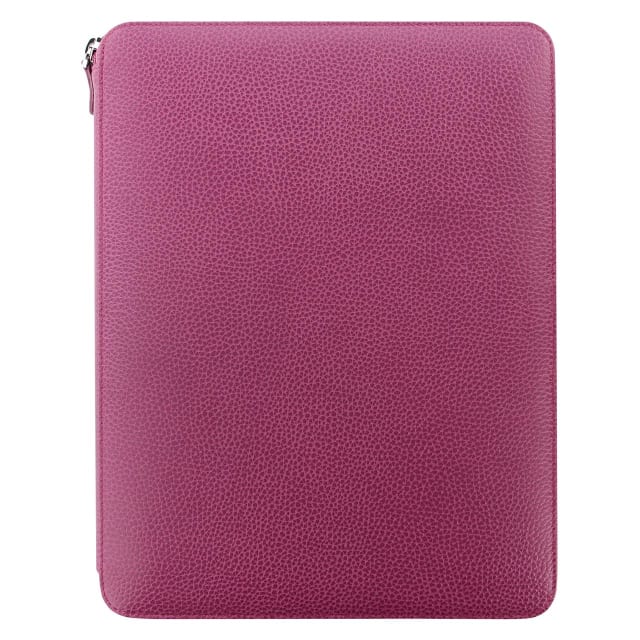 FILOFAX A4 Finsbury Zip Folio Raspberry