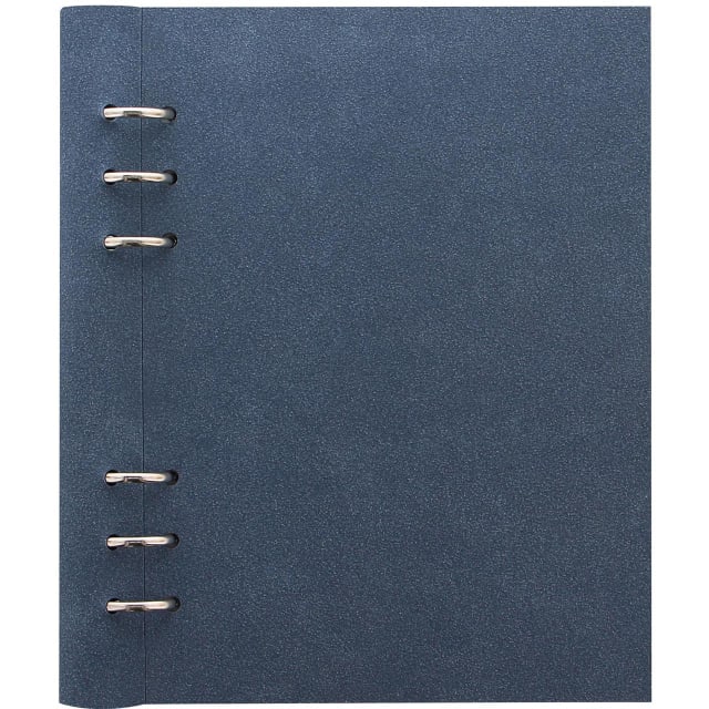 FILOFAX A5 Architexture Clipbook Blue Suede