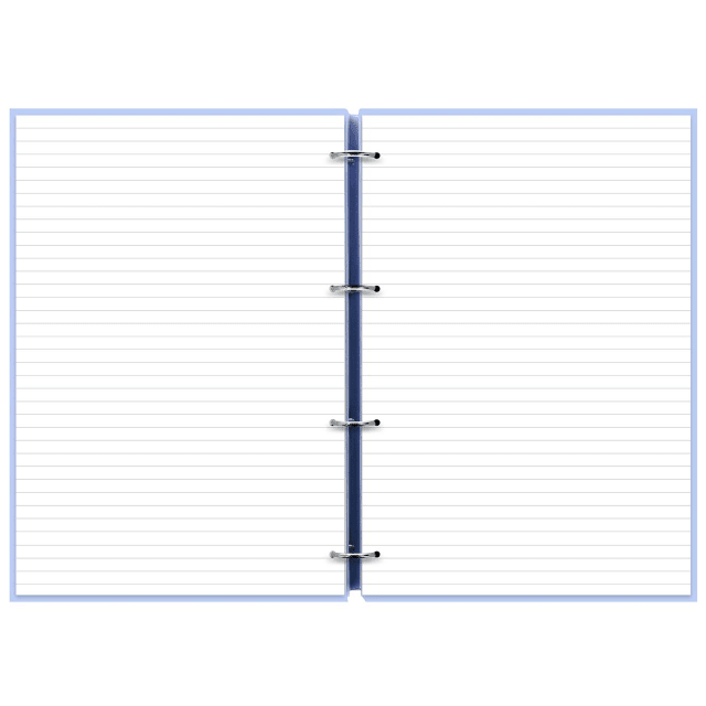 FILOFAX A4 Pastels Clipbook Vista Blue