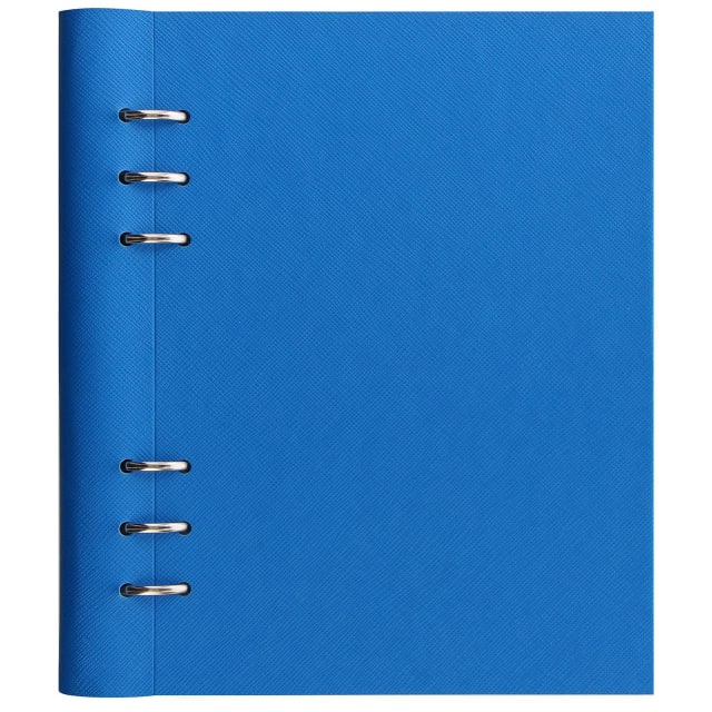 FILOFAX A5 SAFFIANO CLIPBOOK FLRO BLUE