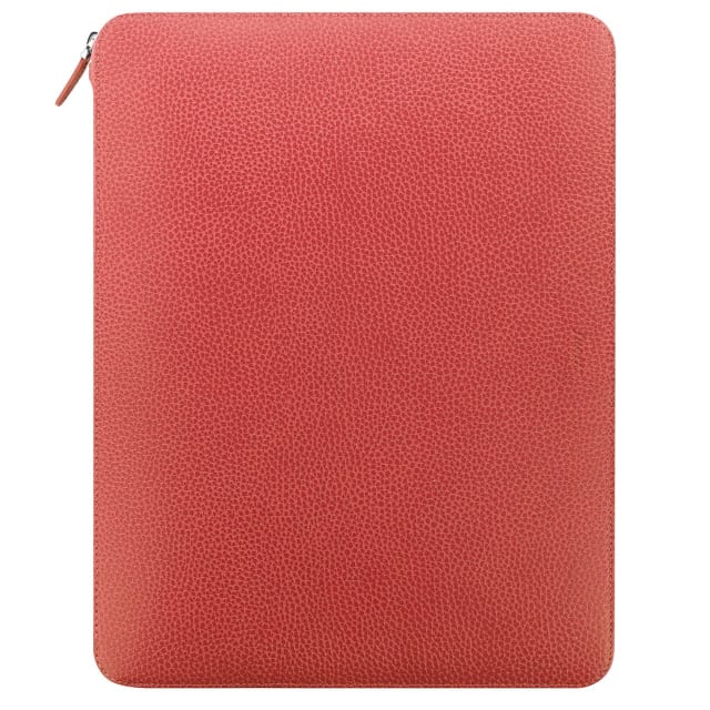 FILOFAX A4 Finsbury Zip Folio Coral