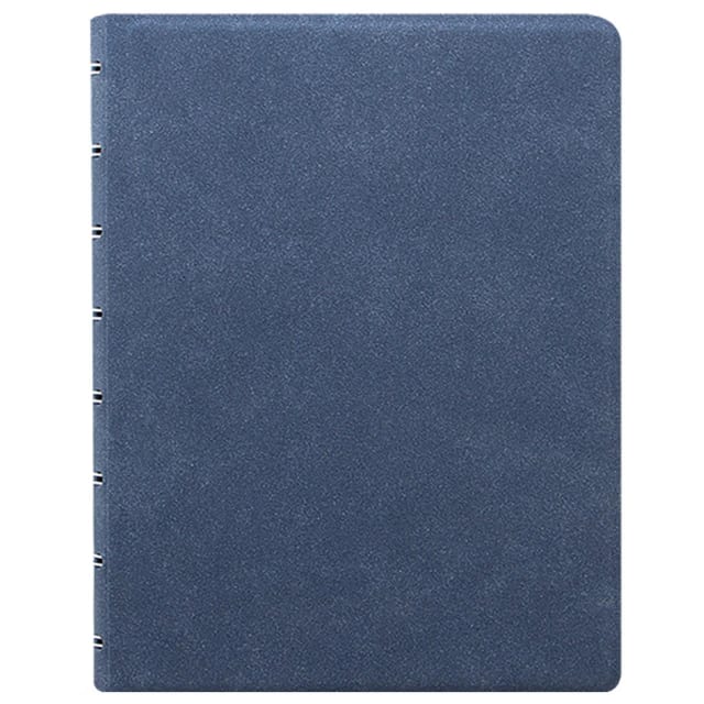 FILOFAX A5 Architexture Notebook Blue Suede