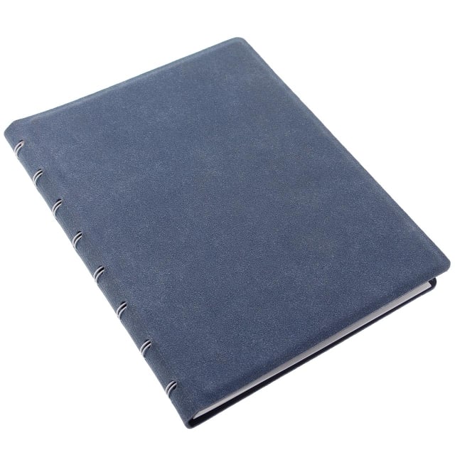 FILOFAX A5 Architexture Notebook Blue Suede