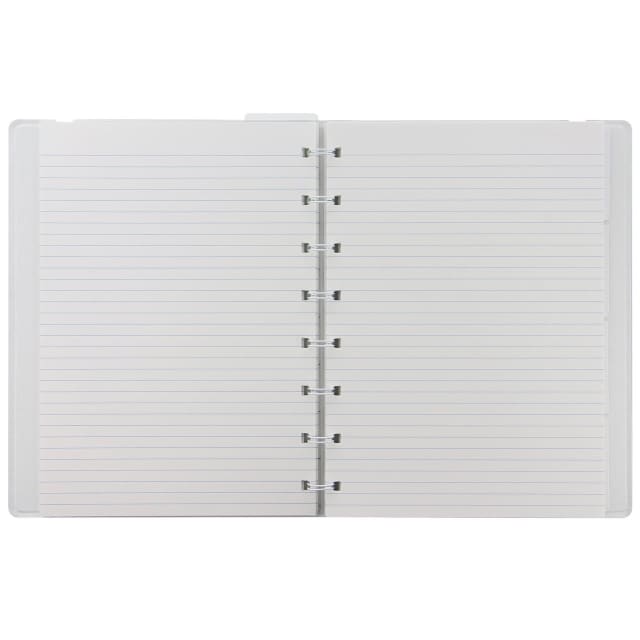 FILOFAX A5 Impressions Notebook Grey/White