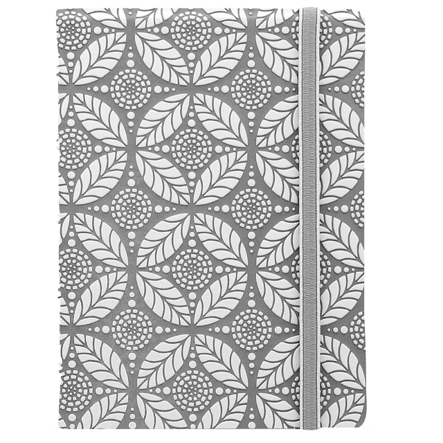 FILOFAX Pkt Impressions Notebook Grey/White