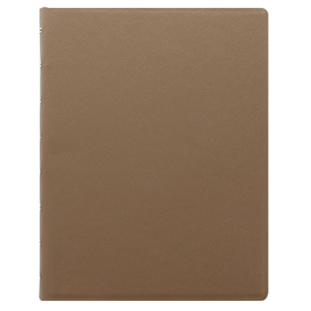 FILOFAX A5 SAFFIANO NOTEBOOK FAWN