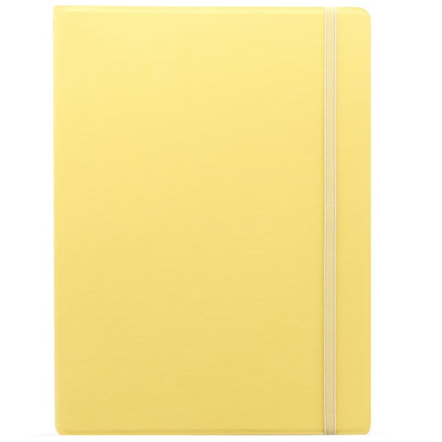 FILOFAX A4 Pastels Notebook Lemon