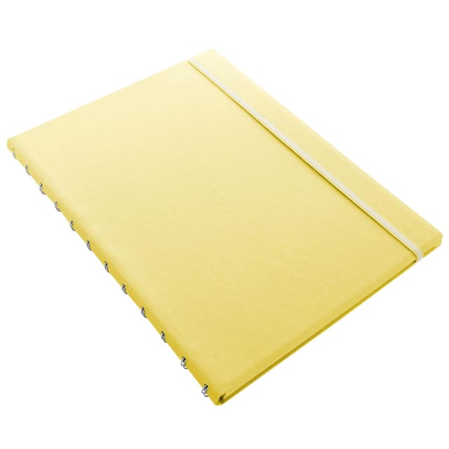 FILOFAX A4 Pastels Notebook Lemon