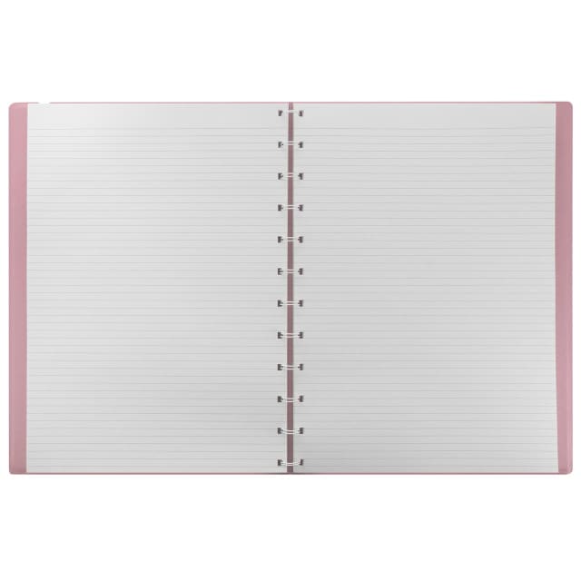 FILOFAX A4 Pastels Notebook Rose