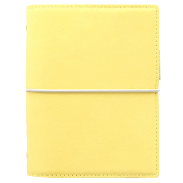 FILOFAX Pkt Domino Soft Organiser Lemon