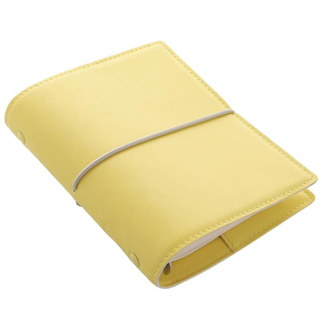 FILOFAX Pkt Domino Soft Organiser Lemon