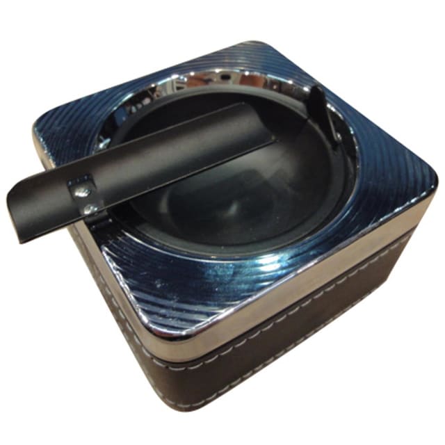 AZTEC 276 PUSH ASHTRAY BLACK