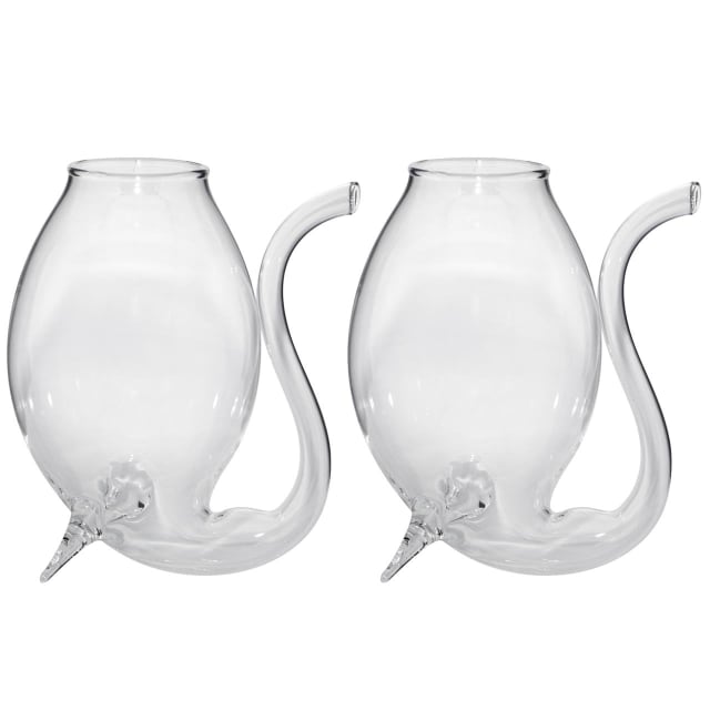 COYOTE LARGE PORT SIPPERS CLEAR 2PK