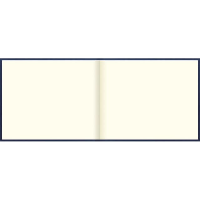 LETTS Origins Quarto L/Sc Guest Book Navy