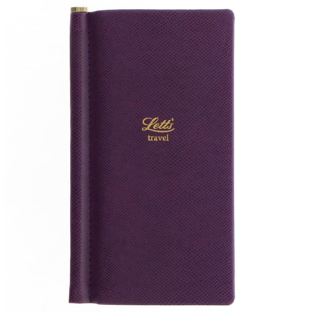 LETTS Legacy Slim Pkt Travel Journal Prpl