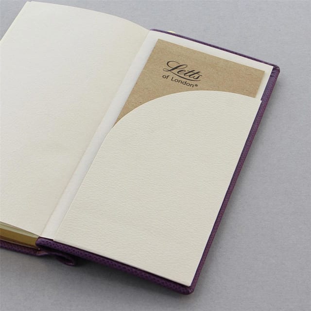 LETTS Legacy Slim Pkt Travel Journal Prpl