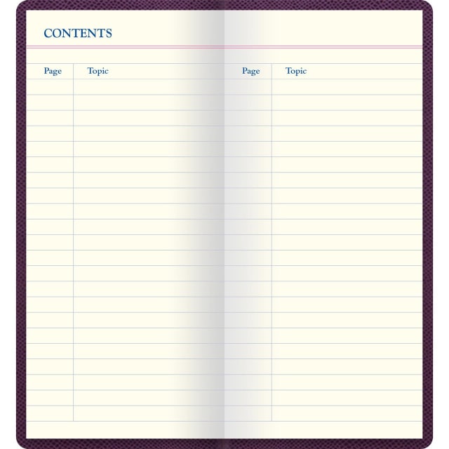 LETTS Legacy Slim Pkt Travel Journal Prpl