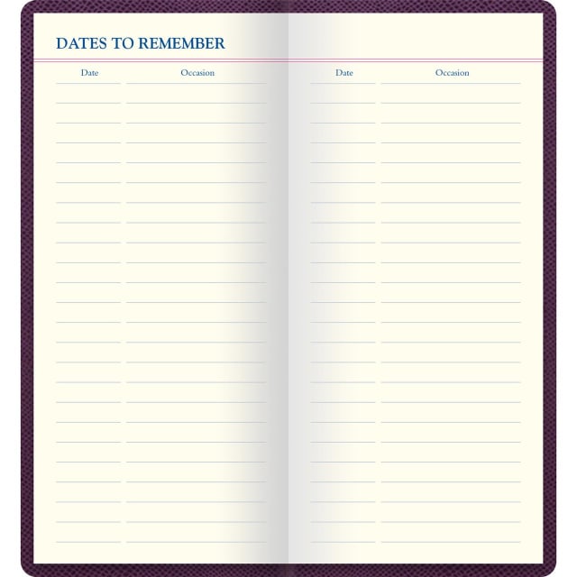 LETTS Legacy Slim Pkt Travel Journal Prpl