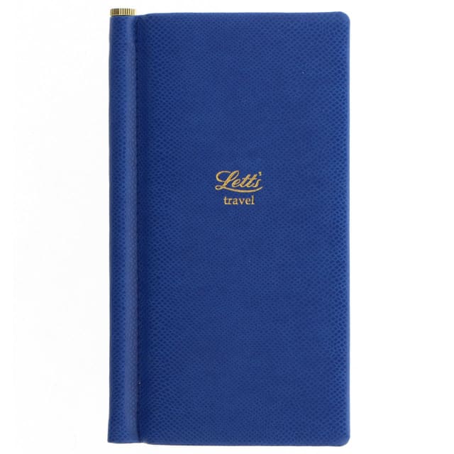 LETTS Legacy Slim Pkt Travel Journal Blue