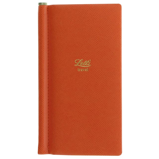 LETTS Legacy Slim Pkt Travel Journal Orng