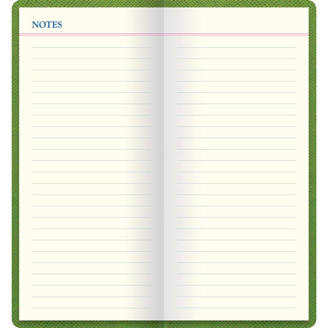 LETTS Legacy Slim Pkt Travel Journal Green
