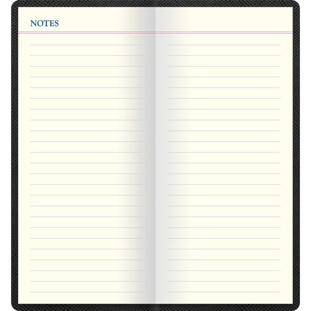 LETTS Legacy Slim Pkt Travel Journal Blk