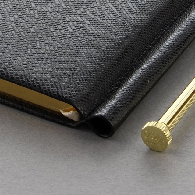 LETTS Legacy Slim Pkt Travel Journal Blk