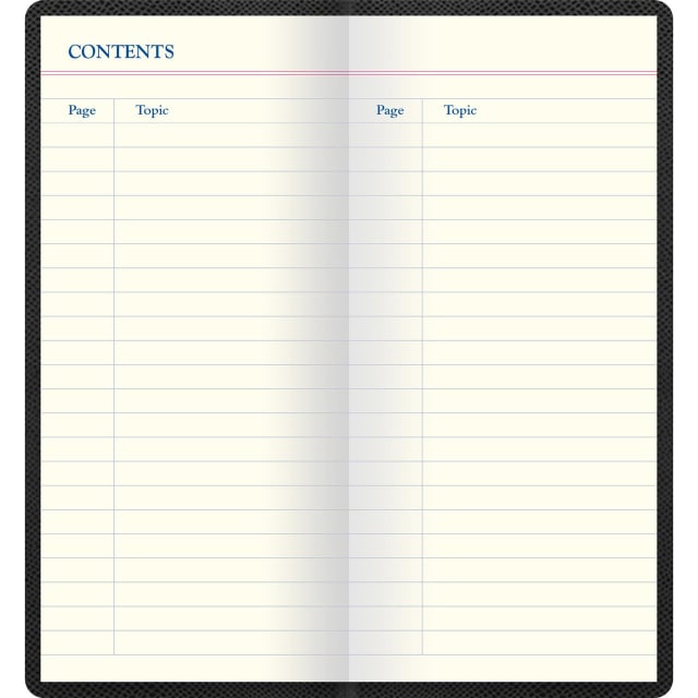LETTS Legacy Slim Pkt Travel Journal Blk