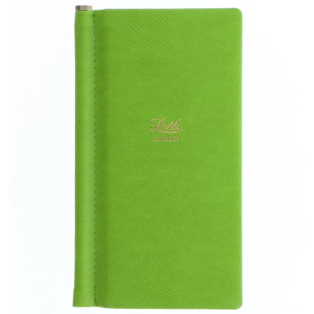 LETTS Legacy Slim Pkt Address book Green