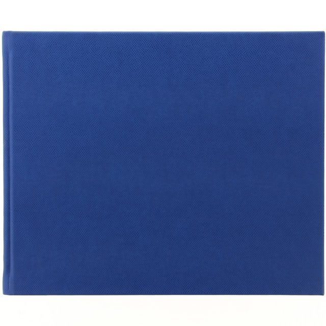 LETTS Legacy Quarto L/Sc Guest Book Blue