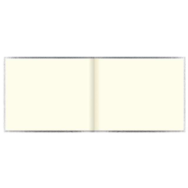 LETTS Ladydate Quarto L/Sc Guest Book Pln Slv