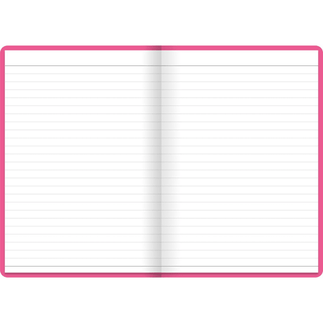 LETTS Dazzle A5 NoteBook Pink