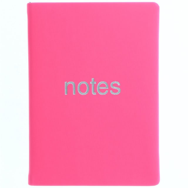 LETTS Dazzle A6 N/Book Pink
