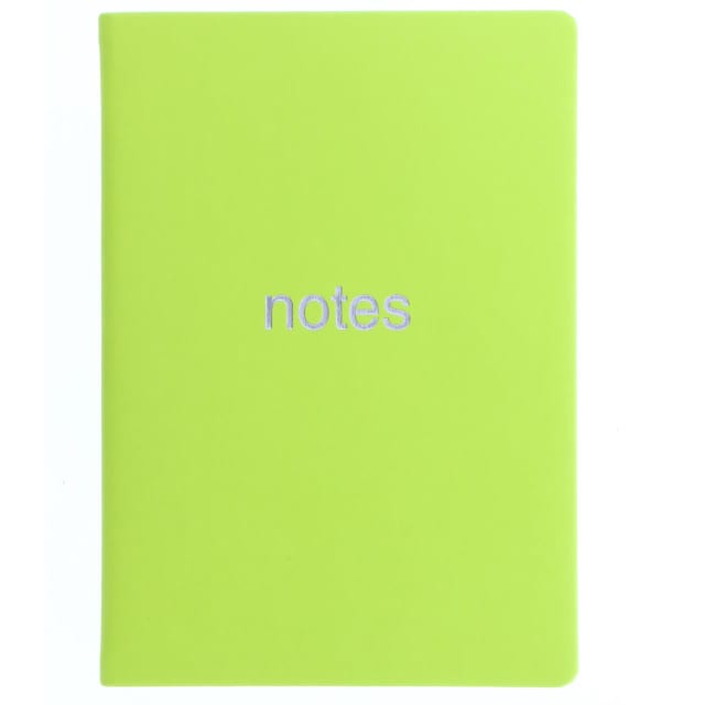 LETTS Dazzle A5 NoteBook Pear
