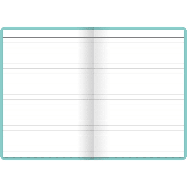 LETTS Dazzle A6 N/Book Turquoise