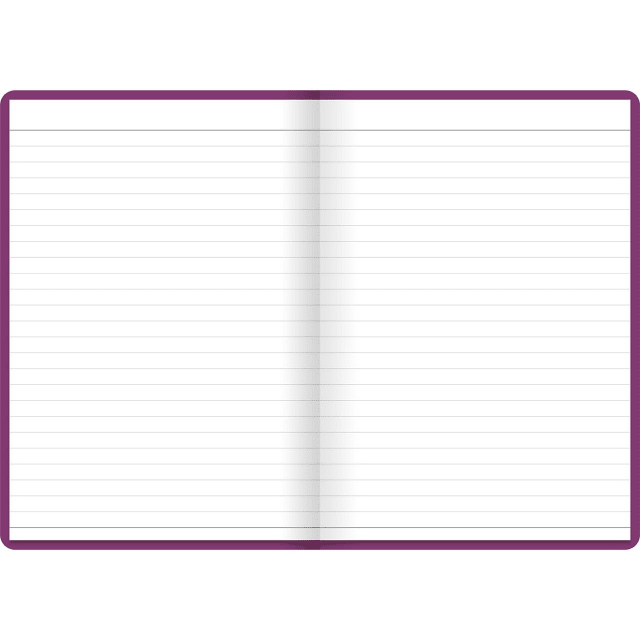 LETTS Dazzle A5 NoteBook Purple