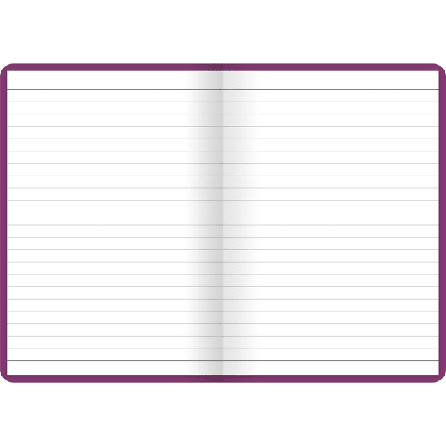 LETTS Dazzle A6 N/Book Prpl