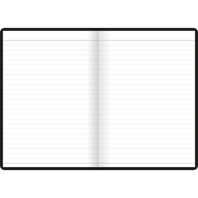LETTS Dazzle A5 NoteBook Black
