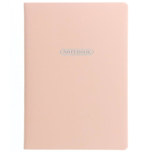 LETTS Pastel A5 NoteBook Peach