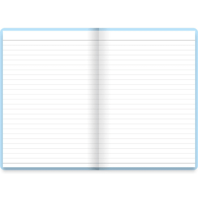 LETTS Pastel A5 NoteBook Duck Egg