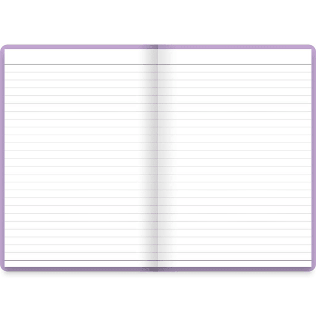 LETTS Pastel A5 NoteBook Lilac