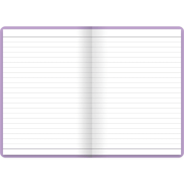 LETTS Pastel A6 N/Book Lilac