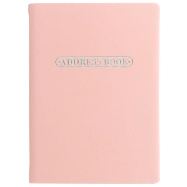 LETTS Pastel A6 Address Book Peach