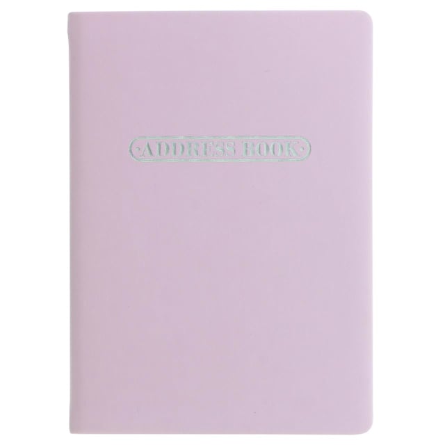 LETTS Pastel A6 Address Book Lilac