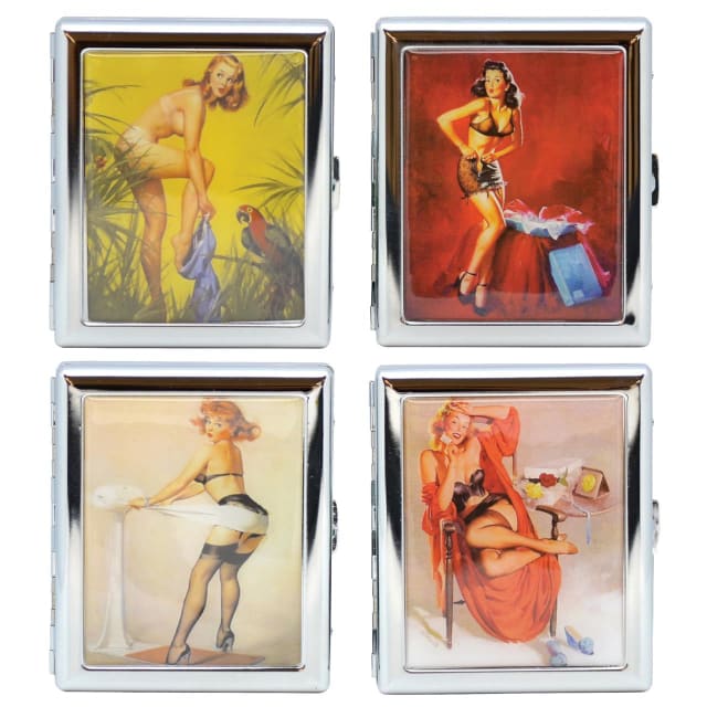 AZTEC 20s CIG CASE LINGERIE LADIES (12=1)