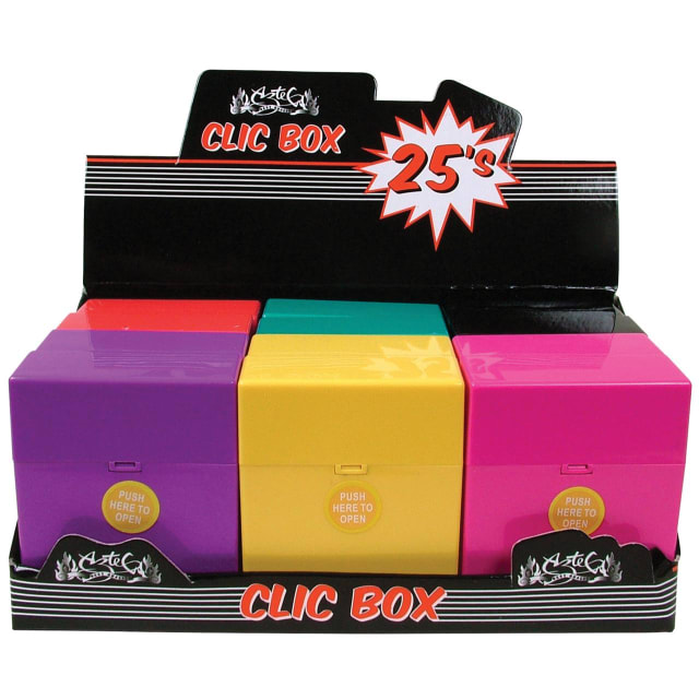 AZTEC 25s CLIC BOX COLOURS (12=1)